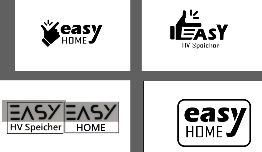 Easy Home – Logoentwürfe